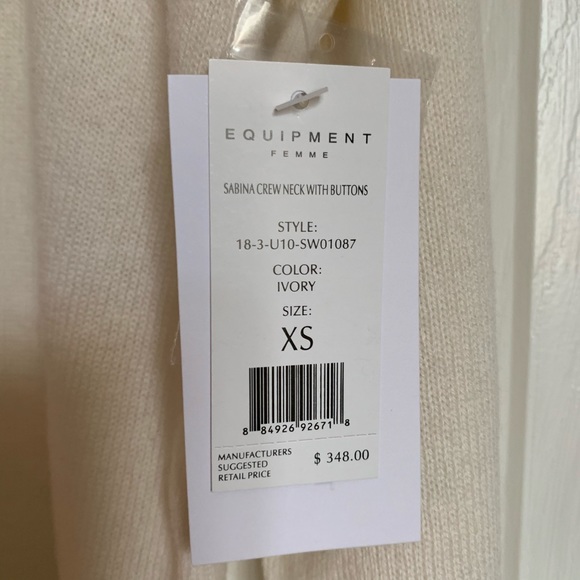 Equipment 100% cashmere sweater - Picture 5 of 5